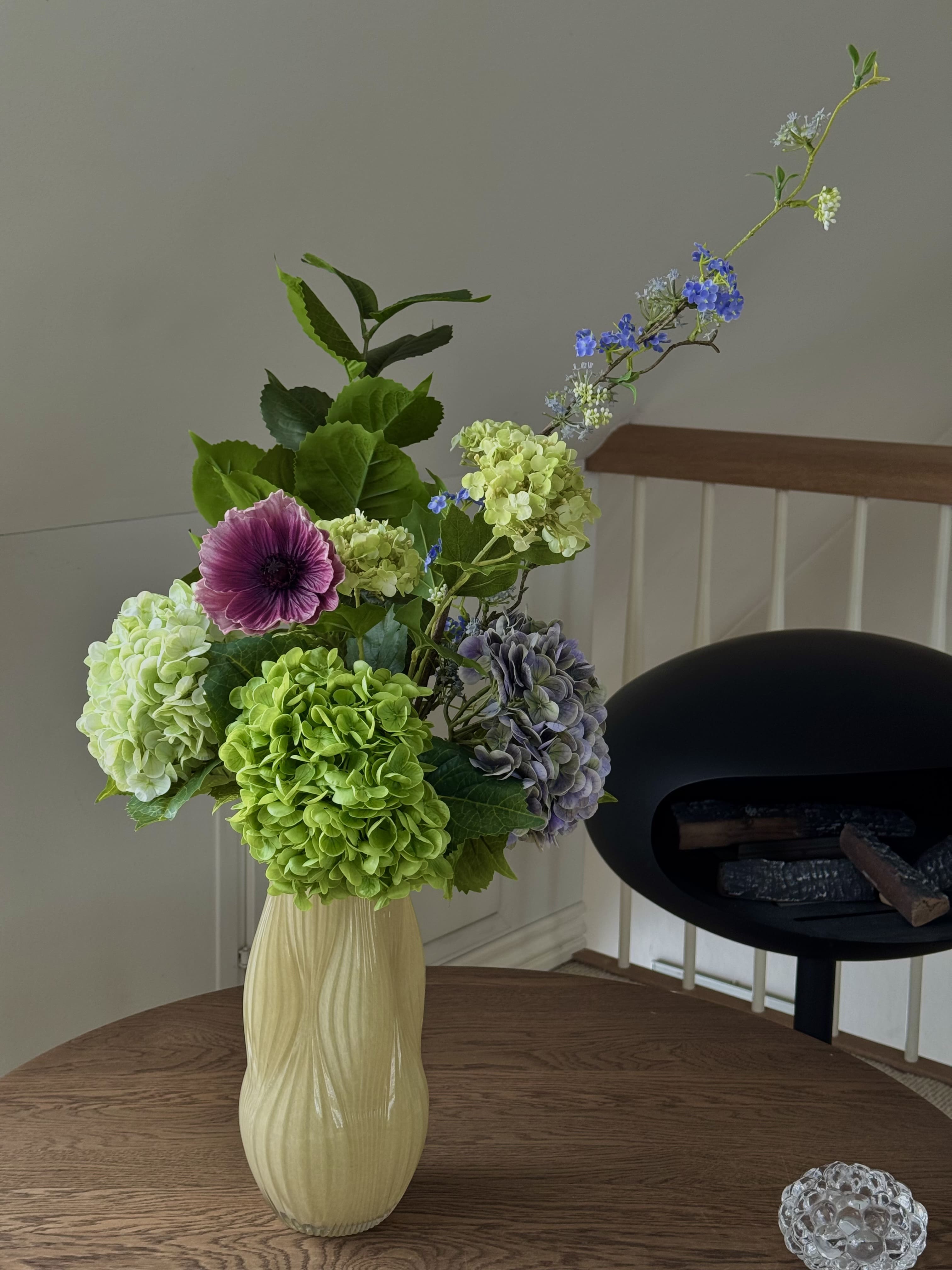 Kunstig buket - Touch of Purple