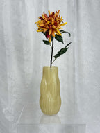 Kunstig dahlia orange farve