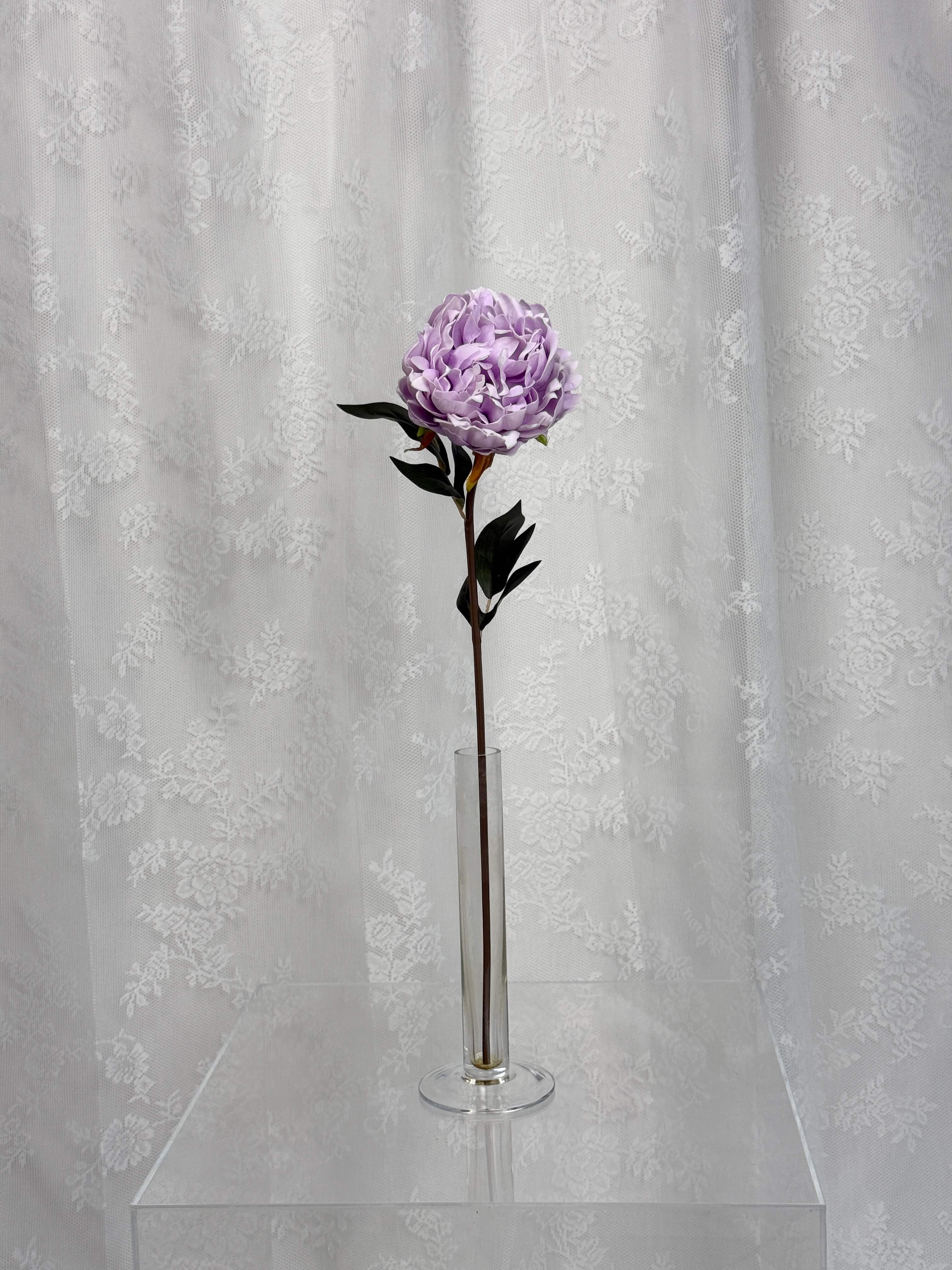 Kunstig pæon lilla farve