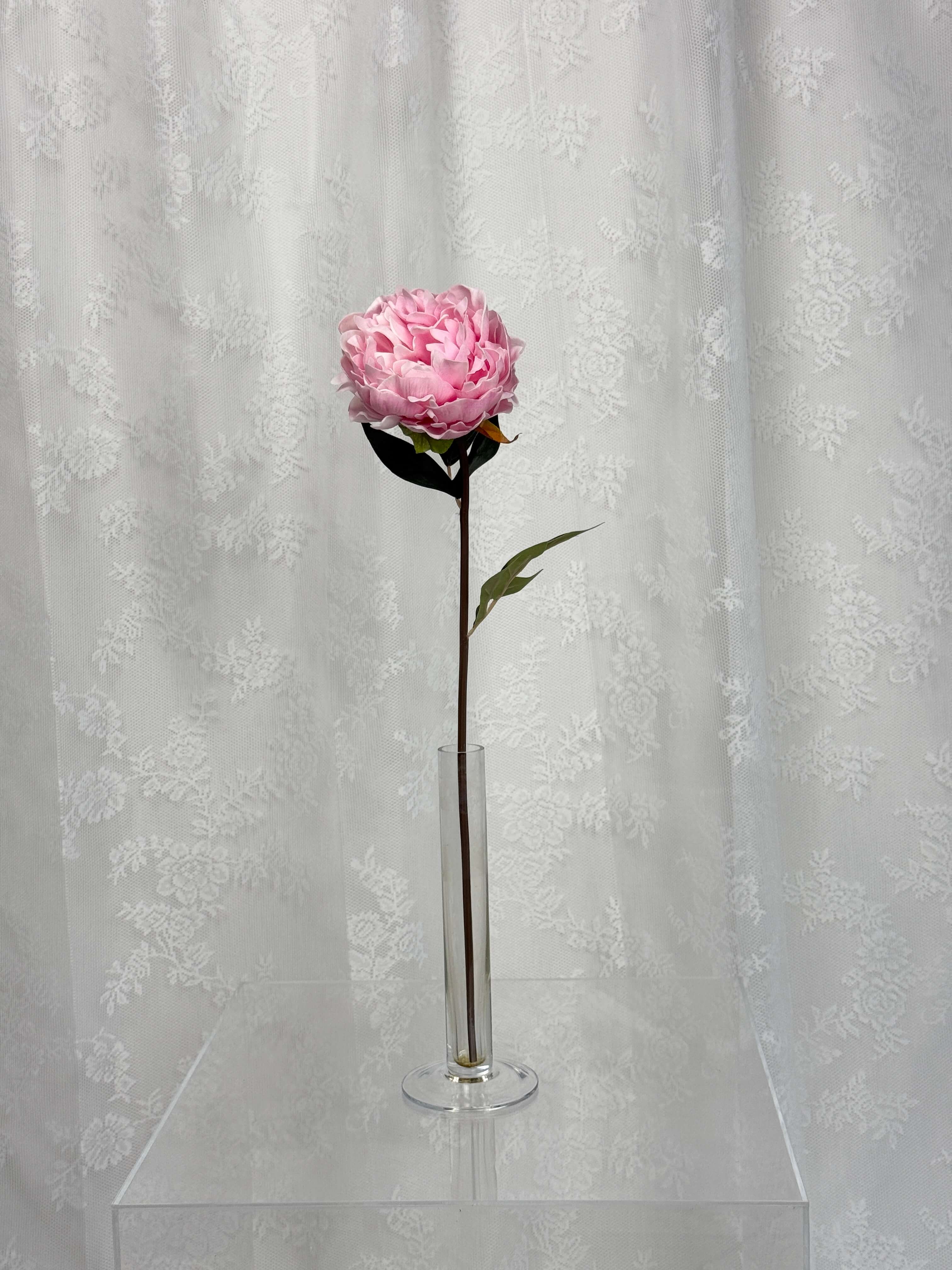 Kunstig pæon pink farve