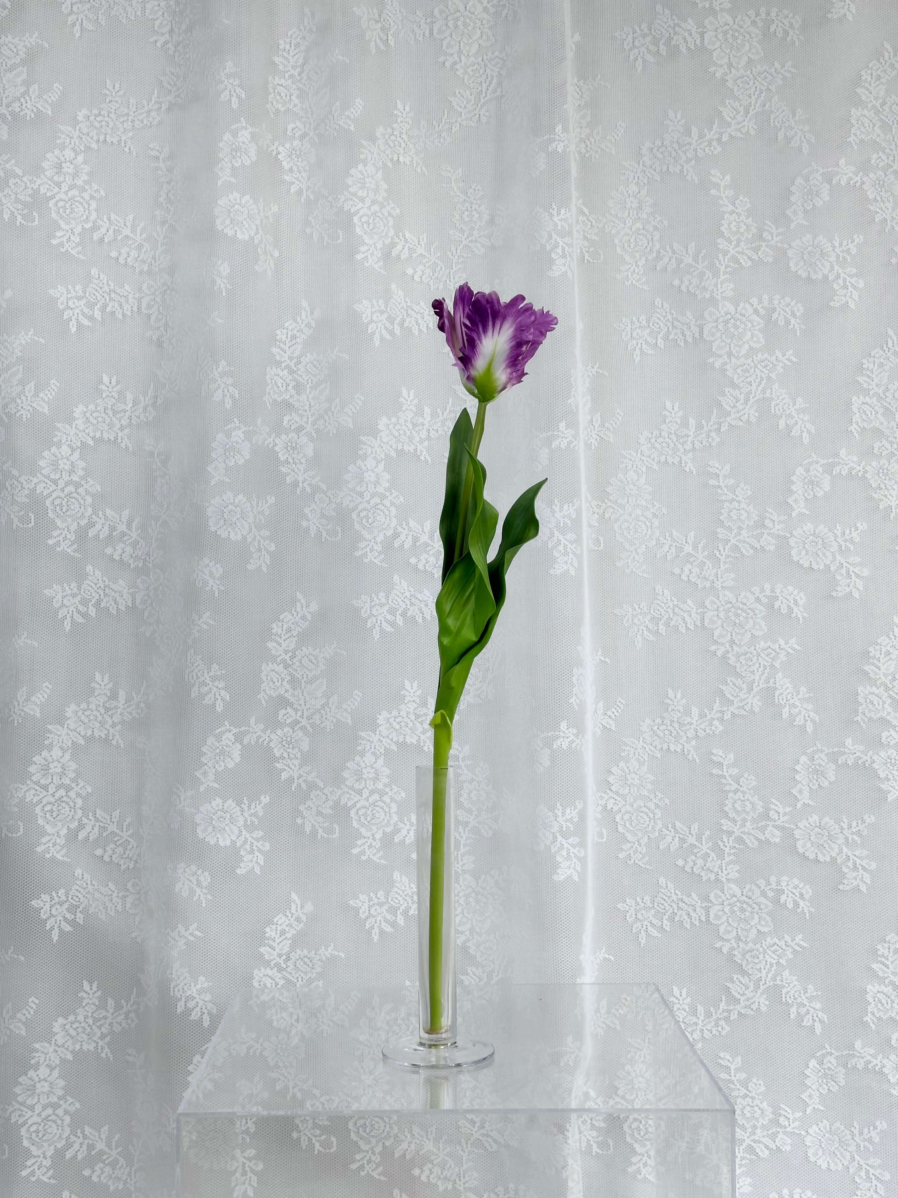 Kunstig papegøje tulipan lyslilla