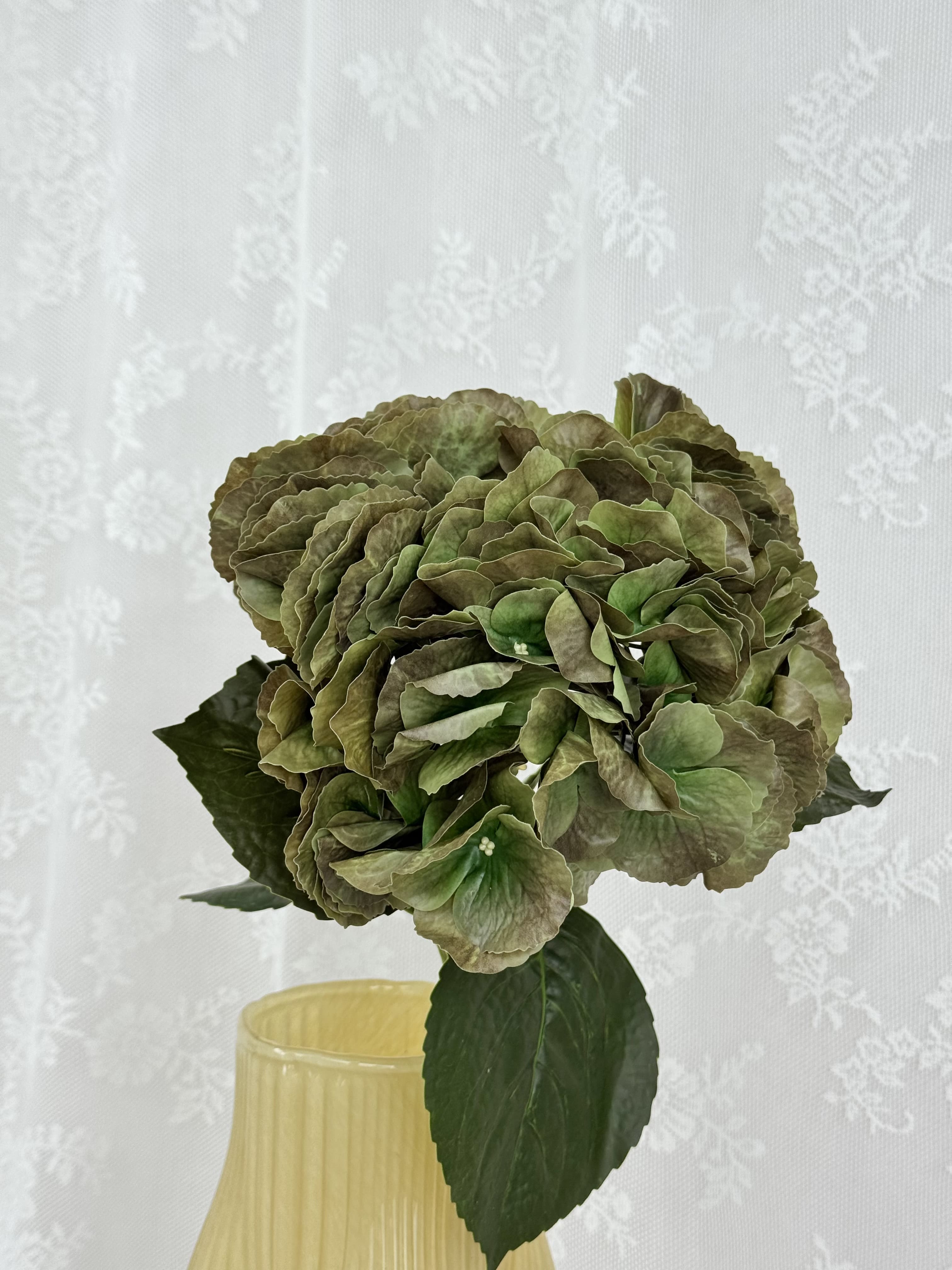 Kunstig stor hortensia