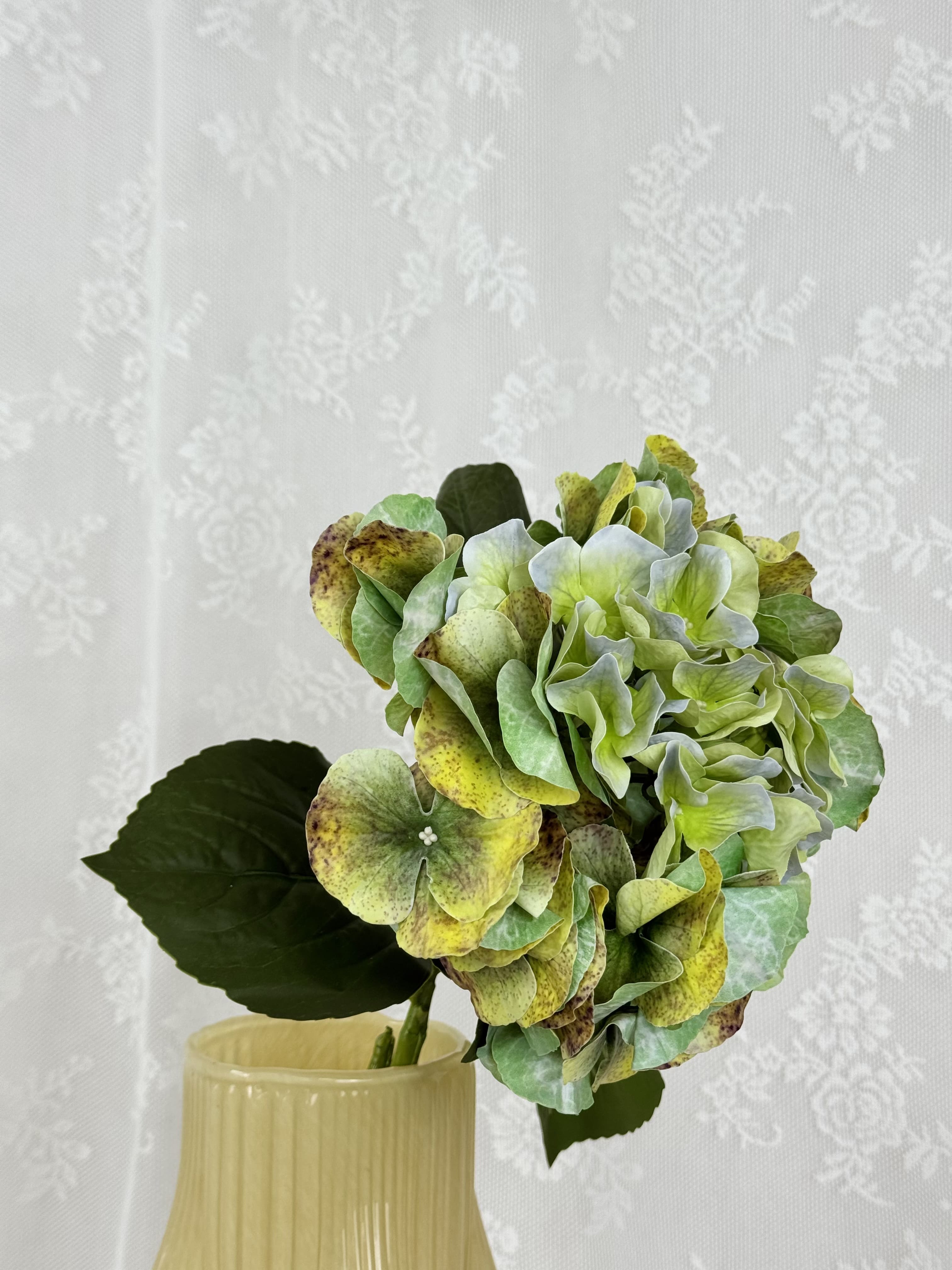 Kunstig stor hortensia