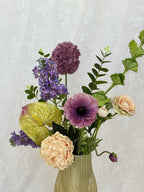 Artificial bouquet featuring elegant Champagne Harmony flowers by Fleuristic, showcasing detailed floral arrangement.