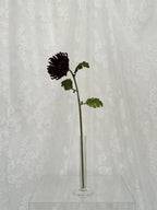 Artificial bordeaux chrysanthemum flower by Fleuristic, showcasing vibrant, realistic petals for home decor or floral arrangements.