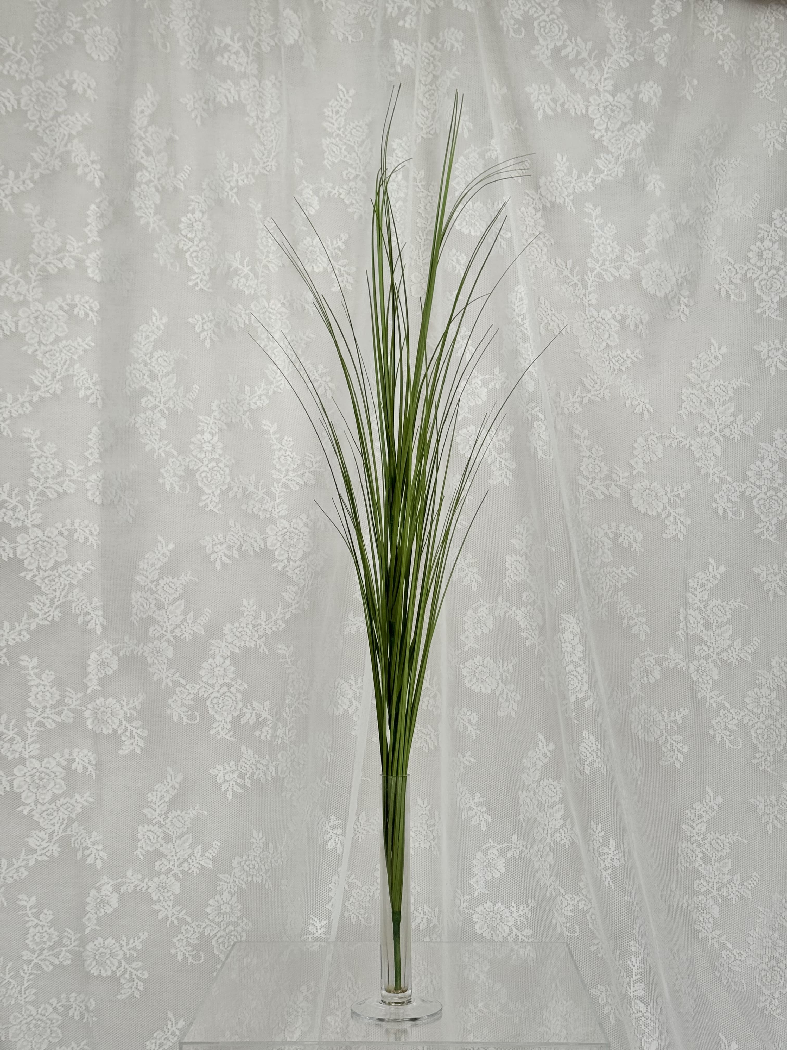 Artificial green Siv plant by Fleuristic, realistic faux grass with lush, vibrant foliage for home decor or office accents.